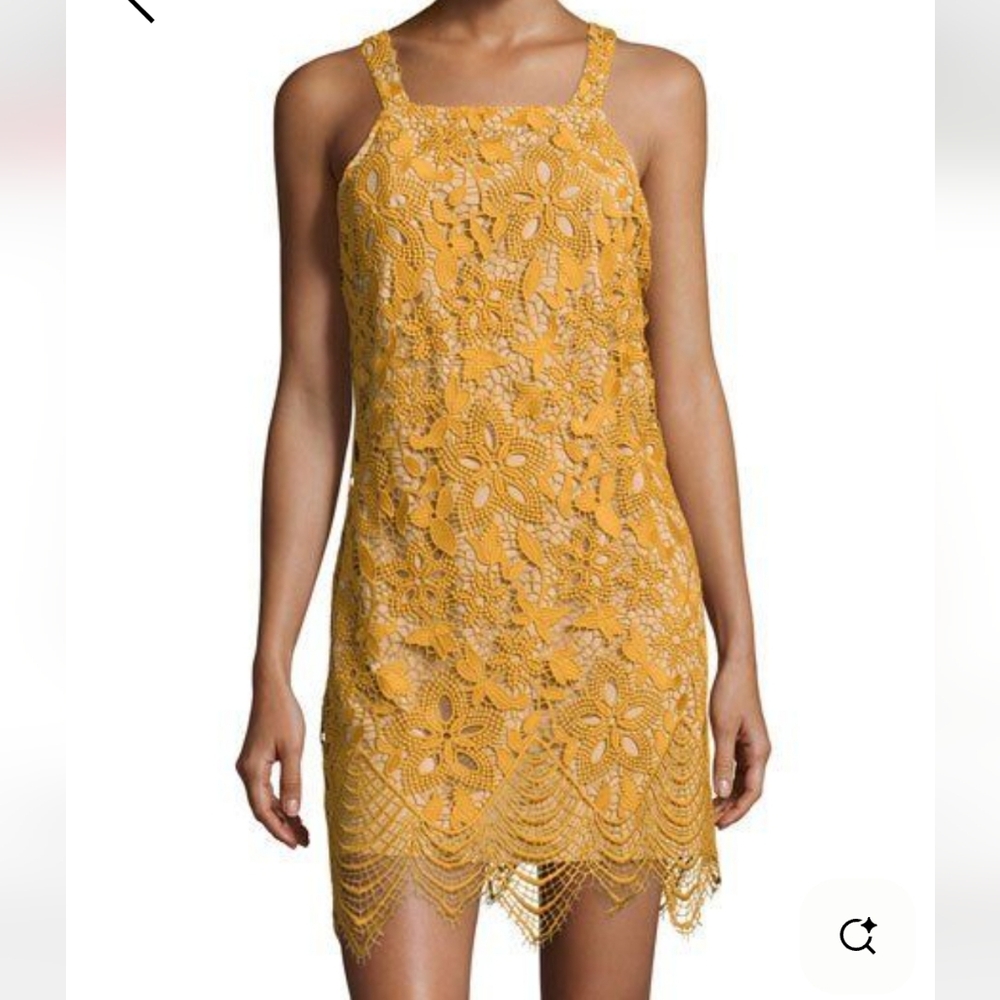 Wayf Revolve Orleans Lace Mini Dress S